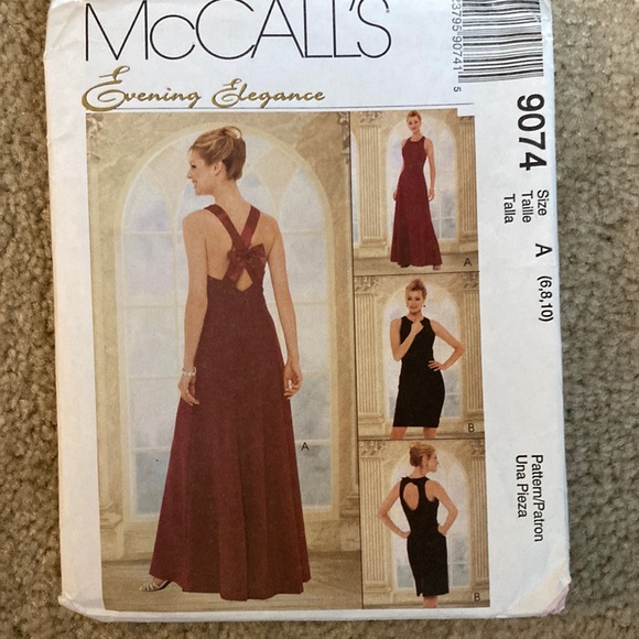 Evening Elegance Gown and Dress, McCall’s pattern #9074 - Picture 1 of 4